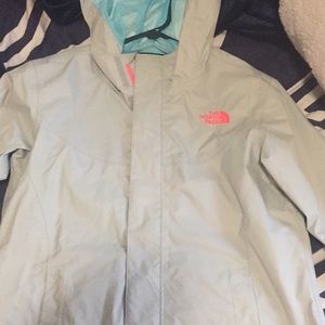 Grey Northface Rainjacket